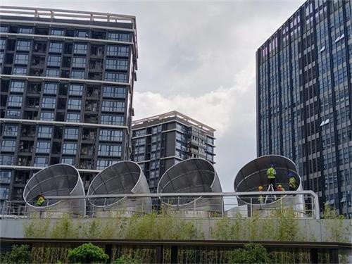 商業冷卻塔噪聲處理解決的方法(冷卻塔噪音擾民怎么解決)